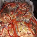 El cooksnap de ramon cuando hizo Chuletas de cerdo horneadas con verduras especiales.