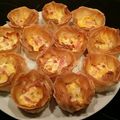 El cooksnap de carmelogguisado cuando hizo Pasteles salados de masa filo con atún y queso.