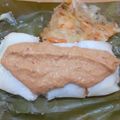 Cooksnap dari Dapur ammania untuk resep 572.Lontong Isi (saus kacang)