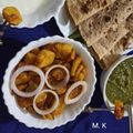 Manjit Kaur का कुकस्नैप जब उन्होंने सूखी अरबी की सब्जी (Sukhi arbi ki sabzi recipe in Hindi) बनाया था।