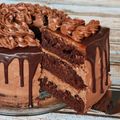 El cooksnap de Encarna Pérez (La Cocina De Encarni) cuando hizo Tarta de chocolate, pera y cobertura chocolate cheesecream 🍫🍐.