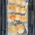 Sparky's cooksnap of when they made Homemade Hamburger Buns.