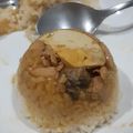 Cooksnap dari Riri untuk resep Nasi Tim Ayam Jamur