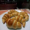 El cooksnap de Micaela Acuña cuando hizo Medialunas dulces 🥐.