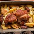 Kőváriné Szoboszlay Éva Cooksnap-ja, amikor elkészítette a(z) Csülök pékné módra receptet.