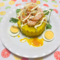 El cooksnap de yenit julia tajiri cuando hizo Causa Acevichada.