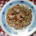 El cooksnap de Yolanda Rey cuando hizo Pad thai (fideos fritos con gambas ).