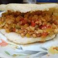 El cooksnap de Cleme Firpo cuando hizo Arepas.