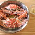 黑皮白牙 的 鍋蒸螃蟹 cooksnap