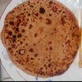 Rozi का कुकस्नैप जब उन्होंने आलू का पराठा (aloo ka paratha recipe in Hindi) बनाया था।