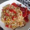 Cooksnap dari Novia Luo untuk resep Bekal suami simpleNasi goreng putih