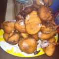 El cooksnap de Emy Aban cuando hizo Buñuelos de Banana.