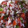 El cooksnap de Mariana Jimenez Gouvert cuando hizo Salsa Criolla.