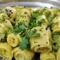 krupa's cooksnap of when they made ખાંડવી.
