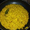 El cooksnap de Beatriz Merchan Coca cuando hizo Arroz pobre {con bacalao}.