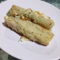 El cooksnap de @cocina_en_casa.cs cuando hizo Rollitos de jamón de york y queso en freidora de aire.