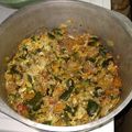 El cooksnap de Alberto Britos cuando hizo Guiso de zapallo Italiano con carne.