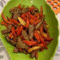 Cooksnap dari vytha xu untuk resep Tumis cabe paprika dan daging