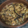 El cooksnap de Salvador Ferrer Gimenez cuando hizo Pechuga de pollo a la cerveza con cebolla y berenjena.