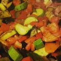 صورة من Chaimae Mesbahi، شاركها بعد تجربة وصفة رتاتولي الباذنجان والفلفل على الطريقة الفرنسية ratatouille 🍆🌶🍅