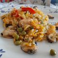 El cooksnap de Ghislaine Hummingbird Troncoso Bustos cuando hizo Arroz con choritos.