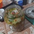 El cooksnap de María Luisa Mendoza cuando hizo Lengua a la vinagreta.