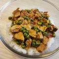 Tanyi Éva Cooksnap-ja, amikor elkészítette a(z) Zöldborsós tokány receptet.
