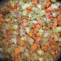 El cooksnap de Maria Del Pilar Garcia cuando hizo Quinoa salteada con verduras y salsa de soja.