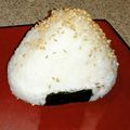 Brett Humphreys's cooksnap of when they made Onigiri (Rice Ball) with Fried Egg.