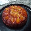 El cooksnap de Vanne Nuñez cuando hizo Torta de manzana invertida.