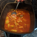 El cooksnap de Oscar Perez cuando hizo Guiso de bacalao con patatas.