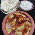 Marwadi Kitchen ( Manisha Agrawal ) का कुकस्नैप जब उन्होंने कड़ी पत्ते पकोडा बूंदी वाली(kadhi patta kadhi pakoda recipe in hindi) बनाया था।