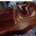 El cooksnap de Florencia Ladaga cuando hizo Budín húmedo marmolado.
