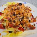 El cooksnap de Soraya Fau Buira cuando hizo Ensalada de endivias escabechadas.