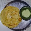 Falguni Shah's cooksnap of when they made રાઈસ ઢોસા ચિલ્લા (Chhattisgarhi Rice Dosa Chilla Recipe in Gujar.