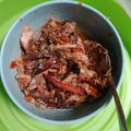 Cooksnap dari Mustika Troy untuk resep Ikan Cakalang Fufu Suwir Pedas