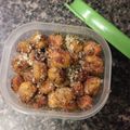 BCBuford's cooksnap of when they made Roasted Crunchy Parmesan Garlic Chickpeas.