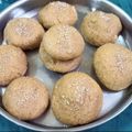 Ekta Chauhan's cooksnap of when they made મગસના લાડુ.