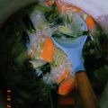 Cooksnap KAM semasa beliau membuat Sup Sawi Jepun / Pak Choy Simple.