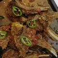 Danish Ashraf's cooksnap of when they made Tandoori mutton chops.