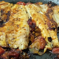 El cooksnap de Eduardo Gutiérrez cuando hizo Lubina a la mediterránea.