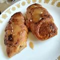 Chef Mommy Nessa's cooksnap of when they made Simple Caramelized Apple croissants.