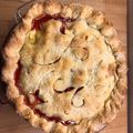 amy.meltonwhite's cooksnap of when they made Strawberry Rhubarb Pie.
