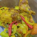 Cooksnap Anis Syuhada semasa beliau membuat Ayam Goreng Kunyit.
