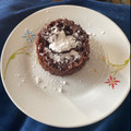El cooksnap de fran.javiera9197 cuando hizo Volcán de chocolate saludable al microondas.