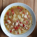 El cooksnap de Vanessa cuando hizo Guiso de verduras con pollo y patatas.