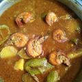 Puja Adhikary (Mistu)'s cooksnap of when they made আলু পটল চিংড়ি (Aloo Potol chingri recipe in Bengali).
