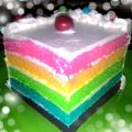 Cooksnap dari Lina maharani untuk resep Rainbow Cake Kukus