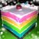 Cooksnap dari Lina maharani untuk resep Rainbow Cake Kukus