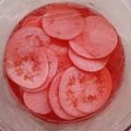 El cooksnap de mami.cocinillas cuando hizo Fácil encurtido de Rabanitos.